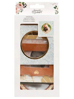 Maggie Holmes - Forever Fields Collection - Shaker Frames - Sequin Mix - 8/PKG